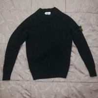 Maglia Girocollo/Ragazzo Stone Island Grigio Scuro