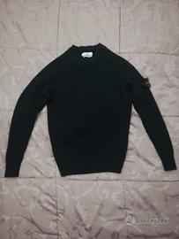 Maglia Girocollo/Ragazzo Stone Island Grigio Scuro