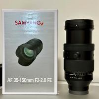 Samyang 35-150 f2/2.8 per sony full frame