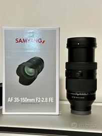 Samyang 35-150 f2/2.8 per sony full frame