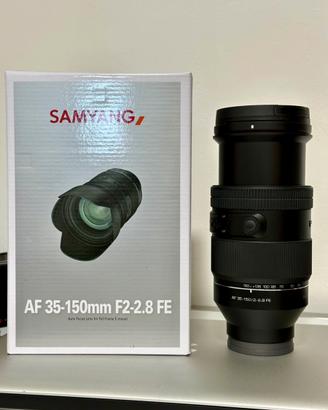 Samyang 35-150 f2/2.8 per sony full frame