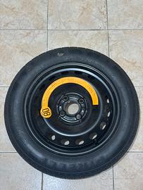 Ruotino di scorta Pirelli 125/80 R15 + Cric - Fiat