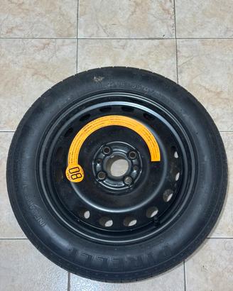 Ruotino di scorta Pirelli 125/80 R15 + Cric - Fiat