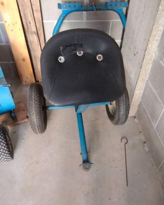 Sedile motocoltivatore