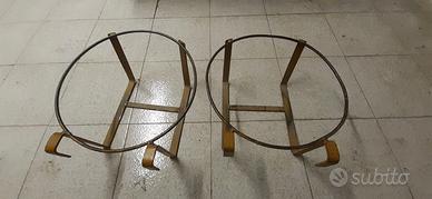 Supporti bins tondi per secchi raccolta frutta