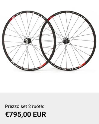 Cerchi bici da strada SPADA Stiletto DISC