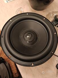 subwoofer doppia bobina da 10 (25cm)macrom 1200 w