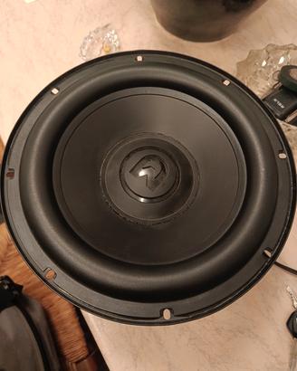 subwoofer doppia bobina da 10 (25cm)macrom 1200 w
