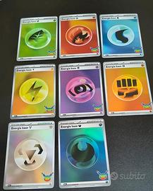 lotto pokemon 8 energie masterset 30 anniversario