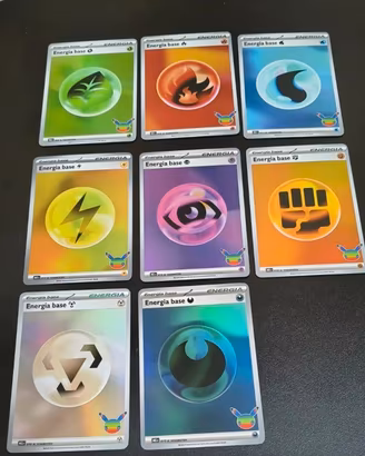 lotto pokemon 8 energie masterset 30 anniversario