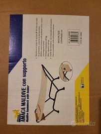 Amaca con supporto nuova mai montata 