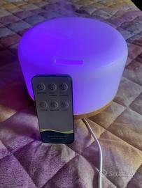 lampada aromatica con telecomando