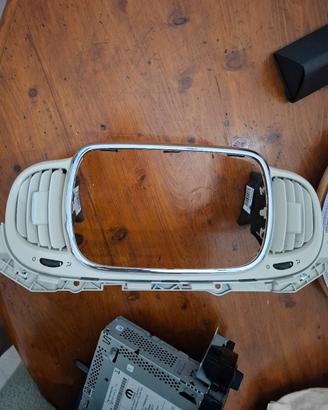 mascherina autoradio originale Fiat 500