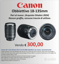 Obiettivo Canon EF-S (18-135mm)