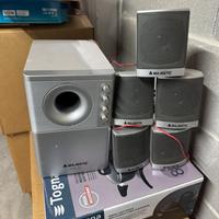 Subwoofer + 5 casse Majestic