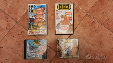 Lotto 883 Max Pezzali VCR e CD