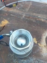 Valvole a sfera 3 pollici inox aisi 316 _ 6 pezzi