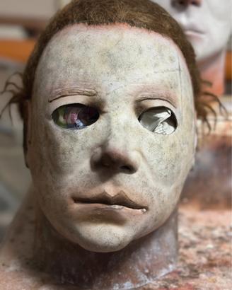 Maschera Halloween H2 Michael Meyers modificata
