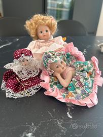 Stock 3 Bambole ceramica