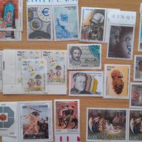 Francobolli Italia anni 80/90 in lire