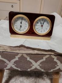 orologio   con stazione meteorologica della bino