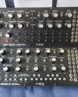 Moog Mother-32 + DFAM + Stand 2-Tier