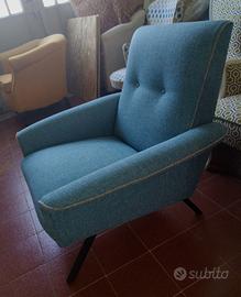 poltrona vintage originale anni 50/60 