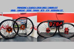 CERCHI KITE CROSS ENDURO PROMO 18 19 21