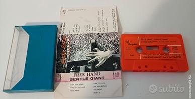 GENTLE GIANT - FREE HAND - MUSICASSETTA ITALY 1975