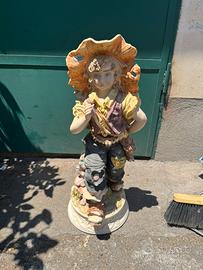 Statua in ceramica capidimonte