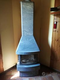 Stufa CONTURA 470T in pietra ollare