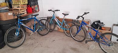 Tre biciclette