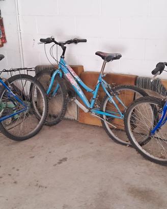 Tre biciclette