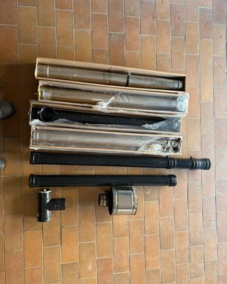 Tubo d80 stufa pellet