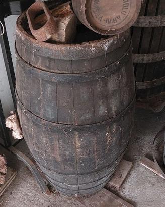 Botti antiche da restaurare