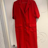 Abito Paolo Tonali rosso elegante smilzo