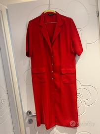 Abito Paolo Tonali rosso elegante smilzo