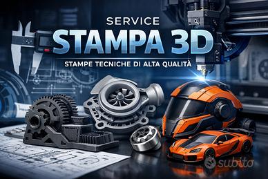 SERVICE STAMPA 3D PROFESSIONALE