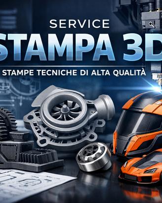 SERVICE STAMPA 3D PROFESSIONALE