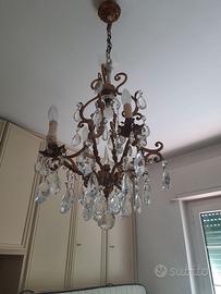 lampadario cristallo