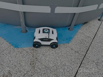 Piscina fuori terra intex 488x120 con robotino