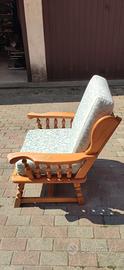 poltrona in legno 