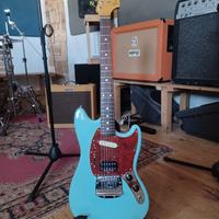 Fender Mustang Sonic Blue Signature Kurt Cobain