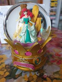 Snow Globe Disneyland Paris Ariel, Rapunzel e Bell