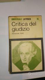 Kant - Critica del giudizio - Laterza