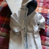 Accappatoio bambino chicco nido d'ape 12 mesi