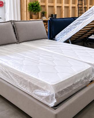 LETTO CONTENITORE GRIGIO