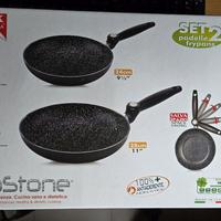 Silex Italia ECOSTONE Set di 2 Padelle