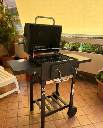 Barbecue a carbone nuovo in acciaio inox