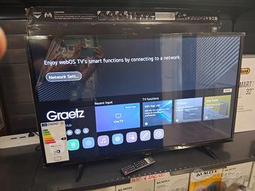 Graetz smart tv 43 pollici 